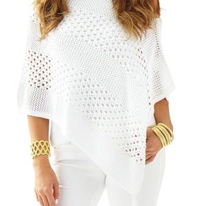 Lilly Pulitzer 🥥 Lissy Wrap in Resort White • NWT